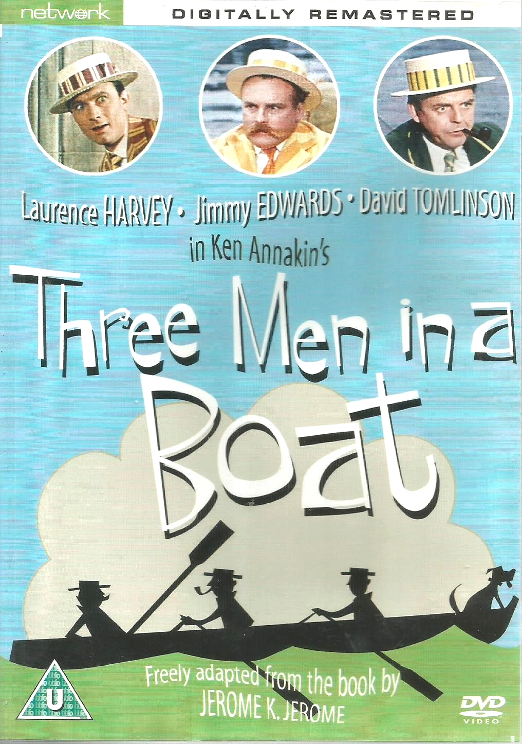 Three Men In A Boat DVD Laurence Harvey Jimmy Edwards David Tomlinson