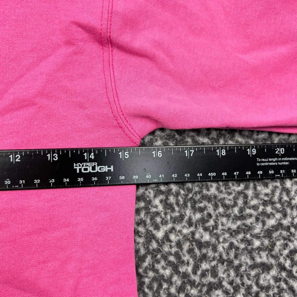 Mariposa Shirt Kids Small 6-6X Pink Fruit of the Loom Long Sleeve Round Neck - Image 4 of 4