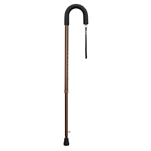 Single Point Cane Types DMI Single Point Ice Walking Cane with Foam Grip Handle for Men and ...