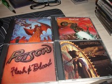 5 Rock & Roll CD Great white, Poison, Slaughter, Meat Loaf x2 #1