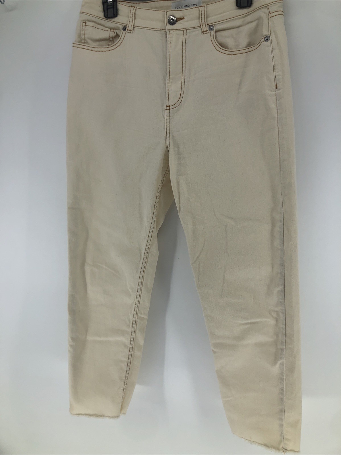 Something Navy Something Delicate Beige Cream Den… - image 2