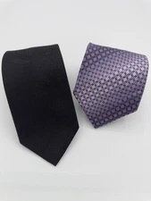 Stacy Adams Tie Set Mens One Size Paisley Dot Pattern Dressy Gift Boxed Neckwear