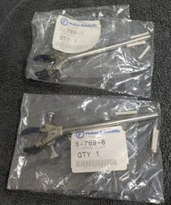 x2 Fisher Scientific 3 - Prong Clamp 5-769-6 New Old Stock - Sealed -Made in USA