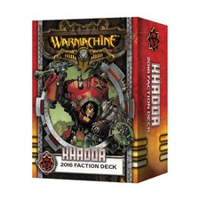 Privateer Press Warmachine Mk III Khador Faction Deck - Khador VG+/NM