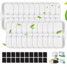 20 Pack Cat Water Fountain Filters Compatible with PETLIBRO 2.5L/84oz Fountains