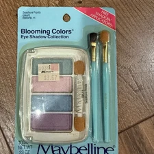 NEW Vintage Maybelline Blooming Colors Eye Shadow Seashore Frosts Pearl Pallet