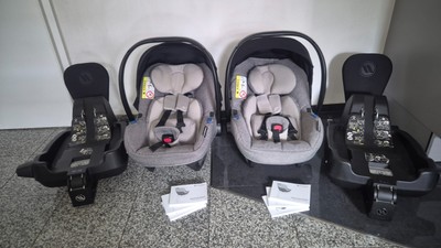 2x Avionaut Pixel Pro & 2x Isofix Base Zwillinge Babyschale Basis Zwillingspaket