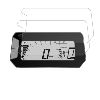 GlareStop Displayschutzfolie für HONDA MSX125 GROM (2021-) 2x Entspiegelt