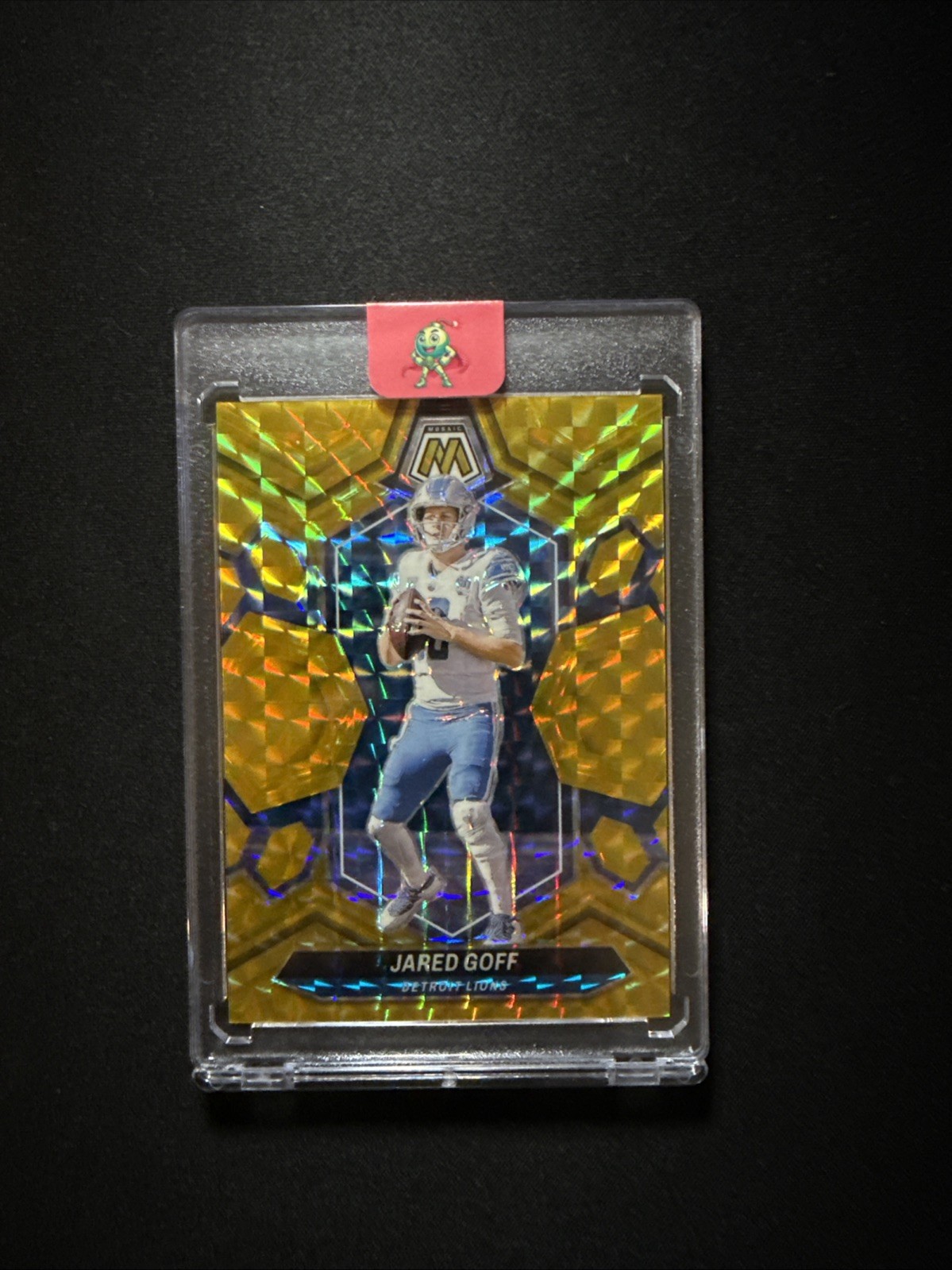 2024 Panini Mosaic - Jared Goff #71 Gold Mosaic Prizm /10