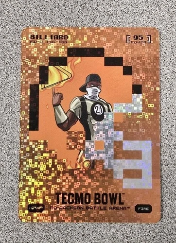2026 Bo Jackson Battle Arena / Tecmo Bowl / Billiard / Helmet Icon / Fire