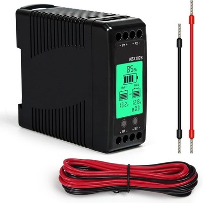 LCD-Anzeige Battery Equalizer Batteriesystem Säure Agm Gel Flood Voltage Balance