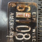 WISCONSIN 1951 License Plate rare **STEEL** ORIGINAL — photo 3