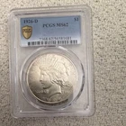 1926- D Peace Dollar Denver PCGS MS62 Silver $1 KM#150 7368.62/56581681