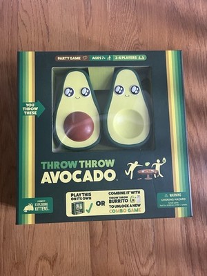 Throw Throw Avocado Party Game
