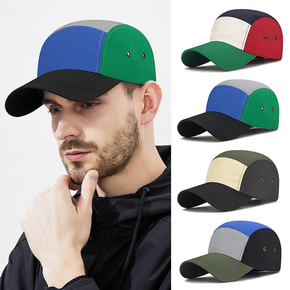APL Cappellino Baseball Unisex Color Splißen Cappello Asciugatura Rapida Regolabile: