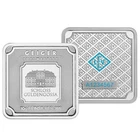 Geiger 10 g .999 Silver Bar by Edelmetalle ~ Premium German Silver ~ w/ Serial #