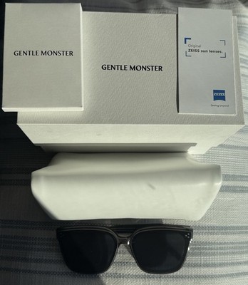 new Gentle Monster DEAR G1 Grey Frame + Black Zeiss Lens