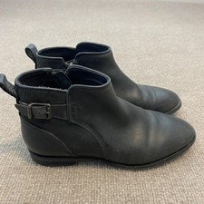 UGG Booties Womens Size 5.5 Black Leather She...