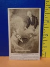 Civil War CDV Photograph, Lincoln Mourning w/ George Washington, EX
