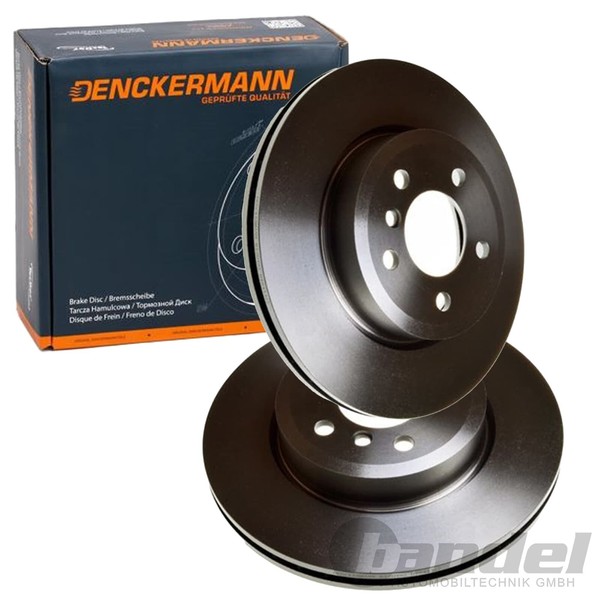2X Denckermann Bremsscheiben 325Mm BelÜFtet Vorne Passend FüR Bmw X3-image