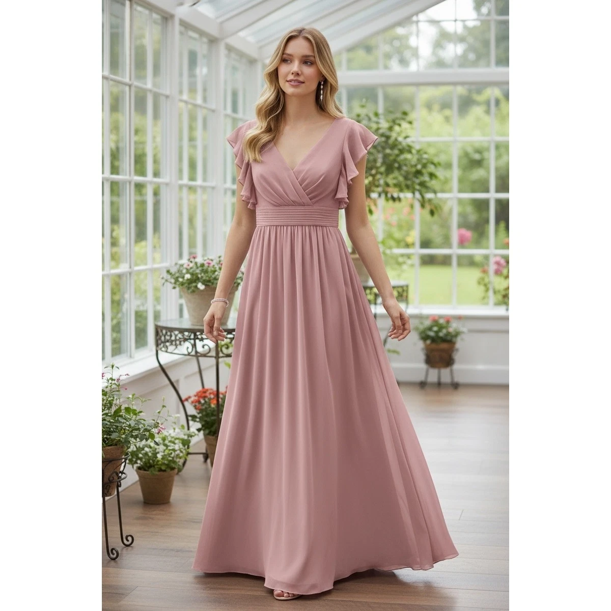 green emerald velvet dress Plus Size Glamorous Sequin Ruffle Sleeve Maxi Formal Evening Dress
