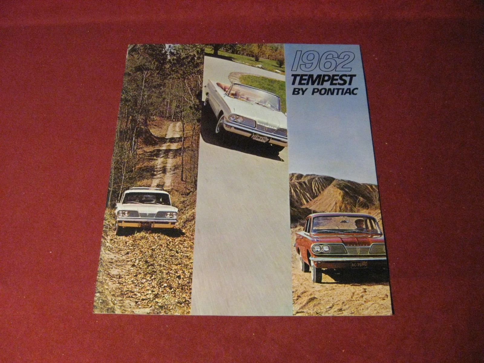 1962 Pontiac Prestige Tempest, Lemans Sales Brochure - Original