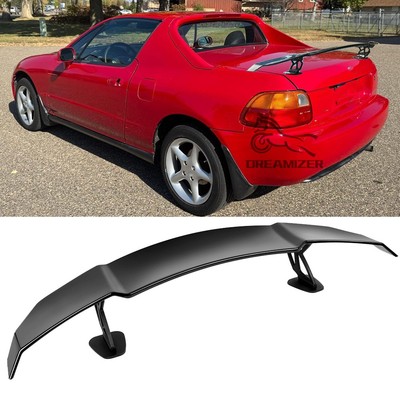 55'' Schwarz Heckspoiler Spoilerlippe Spoiler Heckflügel Für Honda Civic Del Sol