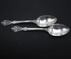 One King Edward by Gorham Sterling Silver Table Serving Spoon 8.5"