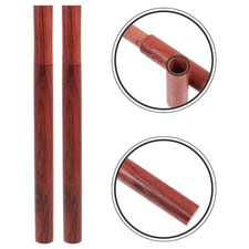 2 Pcs Portable Wooden Incense Storage Tubes Incense Stick Holders