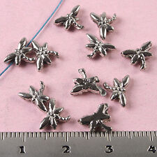 60pc Tibetan Silver Dragonfly Beads Findings h0419