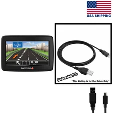 TOM TOM VIA 1400 Portable Charger USB Cable Transfer Cord Replacement