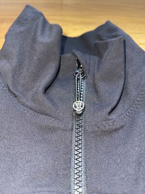 Lululemon Special Edition Jacket 6 Peplum Black Full Zip Lululemon Special Edition Jacket 6 Peplum Black Full Zip
