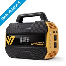 VTOMAN FlashSpeed 300 Portable Power Station 300W, 230Wh Solar Generator LiFePO4