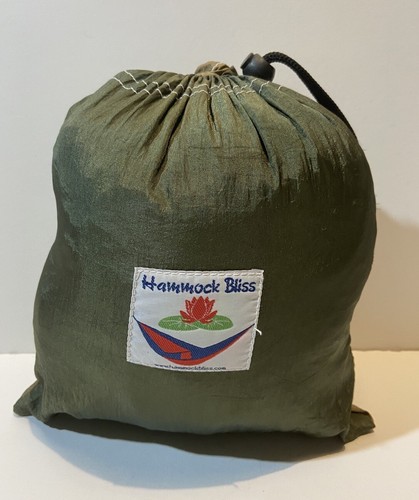 Hammock Bliss Double Parachute Nylon Hammock Green