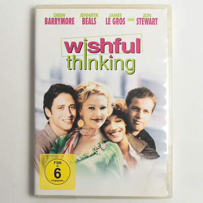 DVD Wishful Thinking Drew Barrymore, Jennifer Beals Jon Stewart.