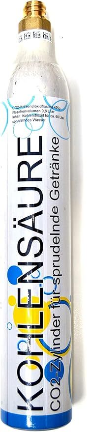 Kohlensäure Zylinder (425g Co2) für alle gängigen Wassersprudler Sprudelwasser