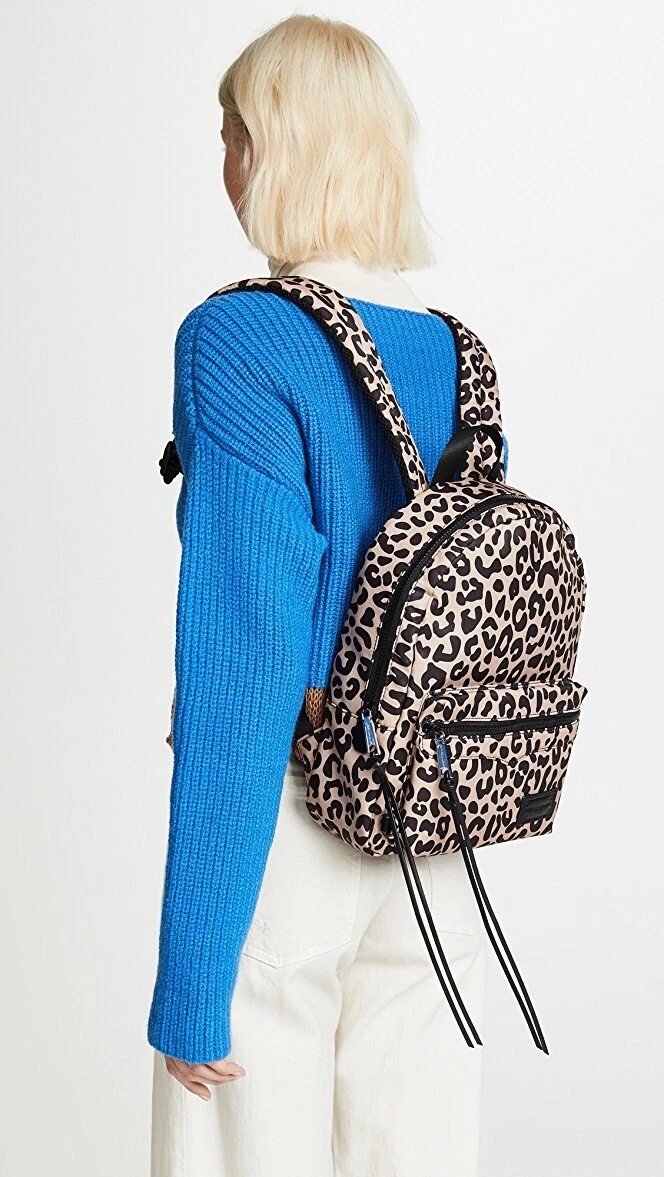 Rebecca minkoff leopard 2025 backpack