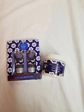 Facial Scrub and Hand Cream Set for Women Coconut Oil & Rose Milk NEW LOT OF 2