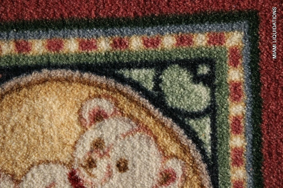 Milliken Toy Parade ABC Kid's Room Rug Rectangular Nylon Rose Quartz 4x6' $495 - Image 4 of 4