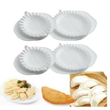 STAMPO STAMPI FORMA FORME CALZONI PANZEROTTI RAVIOLI PER PASTA RIPIENA SET 4 PZ