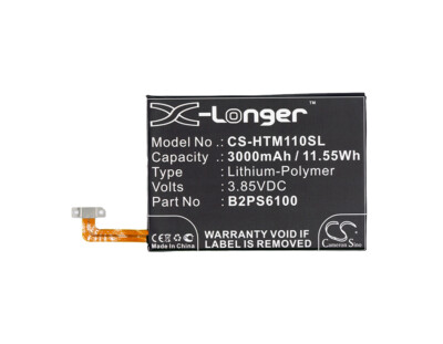 Batterie Originale pour HTC 35H00256-00 / B2PS6100 pour HTC 10 - eBay