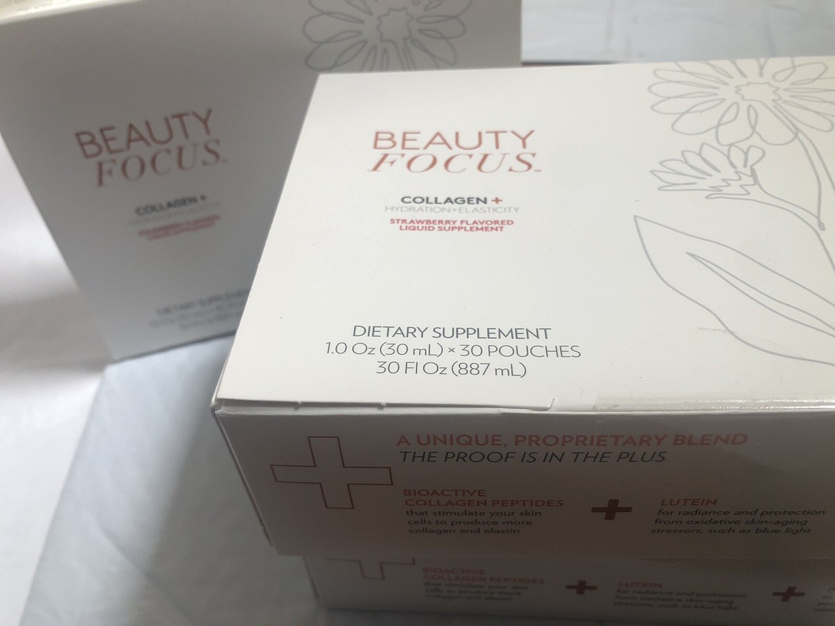 NUSKIN Nu Skin BEAUTY FOCUS 30 Day Liquid collagen + Peach Flavor 