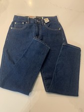 New Levi's Girls' Silver Tab - High -Rise Waist Mini Mom Jeans - 12 Reg NWT