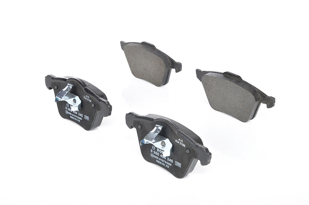 Plaquettes de frein avant Bosch BP1307 jeu de 4 plaquettes auto pour essieu avant