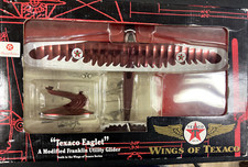 Wings of Texaco Eaglet Modified Franklin Utility Plane Metal Die Cast Bank