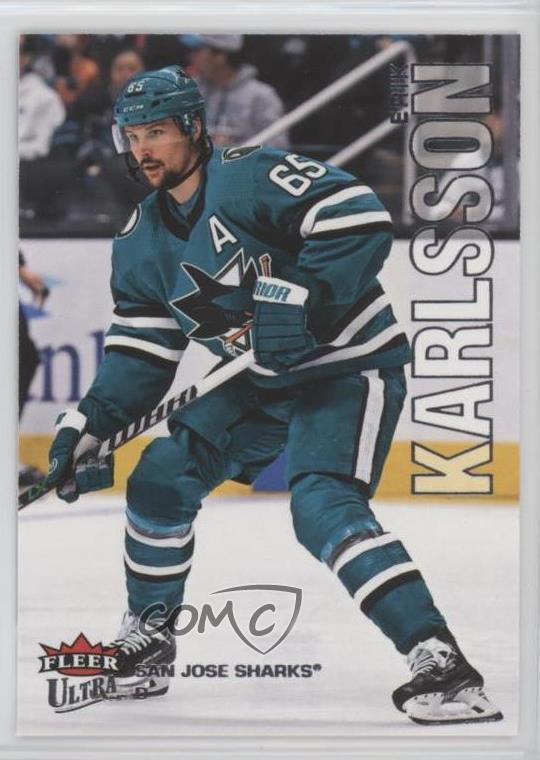 2022-23 Upper Deck Fleer Ultra Silver Foil Erik Karlsson #188