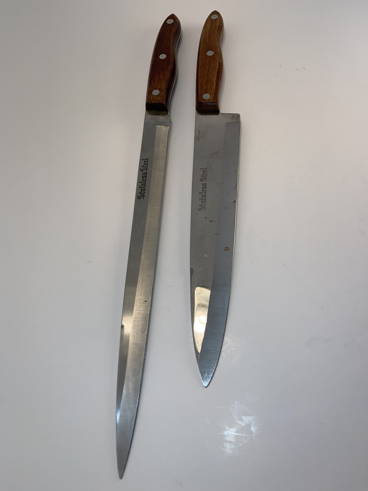 Vintage Interpur Stainless Steel Knives Set of 2 Made In Japan eBay