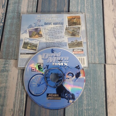 Dave Mirra Freestyle BMX Computer PC CD-ROM Video Game Collectible DISC ONLY!