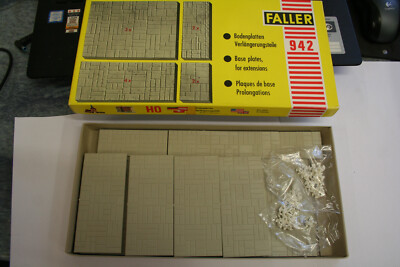 FALLER  AMS 942 BODENPLATTEN   SATZ mit 11 PLATTEN TOP!OVP! OW181/07