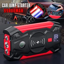 99800mAh Car Jump Starter Booster Jumper Box Power Bank Battery Charger Portable